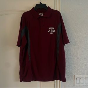 Maroon Texas A&M Men’s Golf Polo